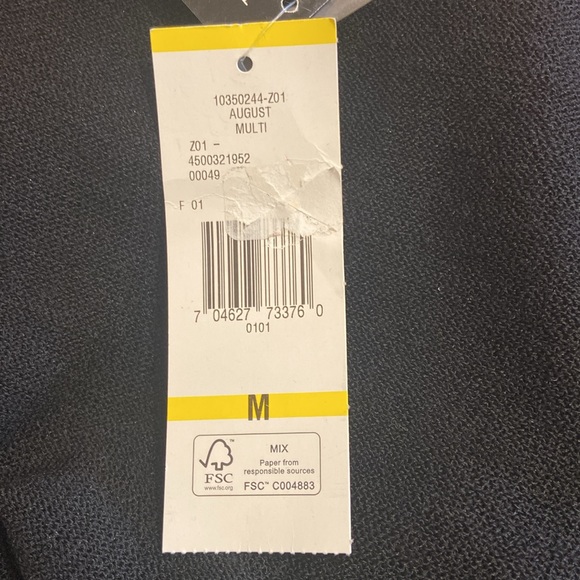 JONES NEW YORK | size M | knit muscle top with animal style print design | NWT - Picture 8 of 11